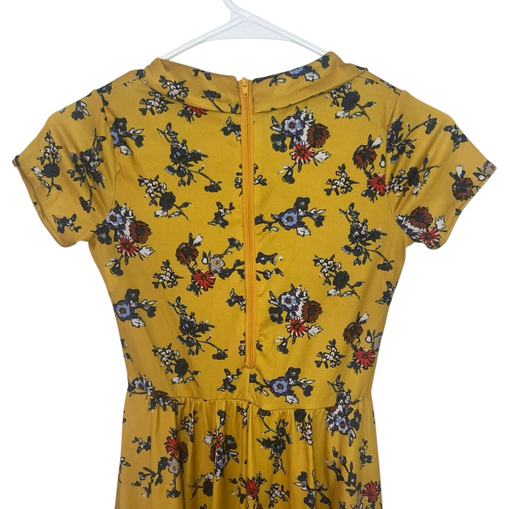 Weissman Showtime Under The Boardwalk 13036 Dance Costume floral print dress - Picture 8 of 8